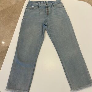 REWASH high rise button fly front jeans size 27/5